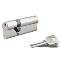 Cylindre Profilé Européen Nickelé 30x60mm 3 Clés - B RESIST