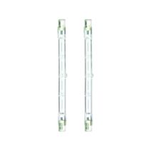 2 ampoules R7S Halo 2200Lm 118W 2900K Blanc chaud - INVENTIV