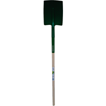 Pelle terrassier carrée emmanchée 25 cm - INVENTIV