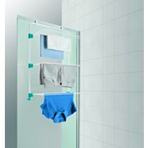 Séchoir à suspendre 3 étages 11m blanc/bleu - INVENTIV