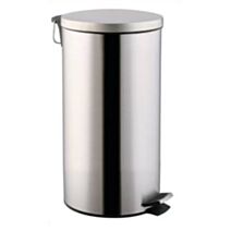 Poubelle de cuisine comète inox satin 50 L - B HOME