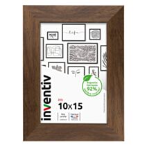 Cadre photo Iris 10 x 15 cm ébène - INVENTIV