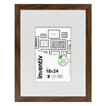 Cadre photo Iris 18 x 24 cm ébène - INVENTIV