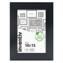 Cadre photo Romy 10x15cm noir - INVENTIV