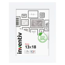 Cadre photo Romy 13x18cm blanc - INVENTIV