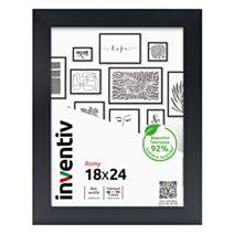 Cadre photo Romy 18 x 24 cm noir - INVENTIV