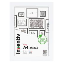 Cadre photo Romy 20x30cm/A4 blanc - INVENTIV