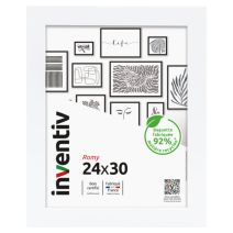 Cadre photo Romy 24x30cm blanc - INVENTIV