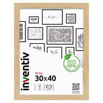 Cadre photo Romy 30 x 40 cm bois - INVENTIV