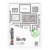 Cadre photo Romy 50 x 70 cm blanc - INVENTIV