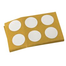 4 cache vis adhésif blanc - INVENTIV