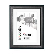 Cadre photo Mia profilée noir 13x18cm - INVENTIV