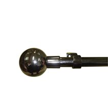 Kit barre à rideaux Hydra extensible 120/210 cm diamètre 16/19 - INVENTIV