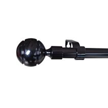 Kit barre à rideaux extensible Haumea 120/210 cm diamètre 16/19 mm - INVENTIV