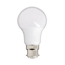 5 ampoules LED SMD culot B22 806Lm 60W 2700K Blanc chaud - INVENTIV