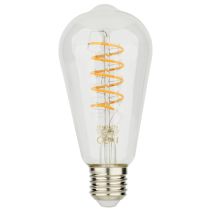 Ampoule Filament LED ST64 Edison E27 300Lm 28W 2200K Blanc chaud - INVENTIV
