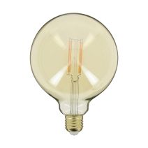 Ampoule Filament LED G125 E27 600lm 47W 1800K Blanc chaud - INVENTIV