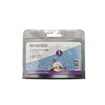 Trousse d'analyse piscine 40 pastilles - INVENTIV