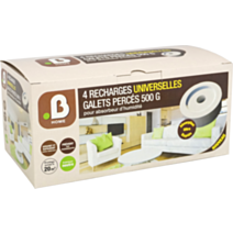Lot de 4 recharges galets percés de 500G - B HOME