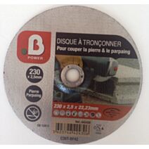 Disque meuleuse maçonnerie 230x2.5 - B POWER