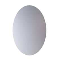 Miroir bords polis ovale 50x35cm - B HOME