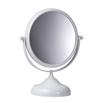 Miroir grossissant .x5 rond epoxy blanc