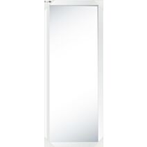 Miroir encadré rectangle blanc 120x40cm - B HOME