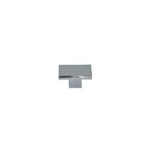 Bouton meuble Contemporain Zamak Chromé 30x20x16mm - B BEAUTY