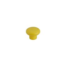 Bouton meuble enfant Plastique Jaune ø33mm h25mm - B BEAUTY