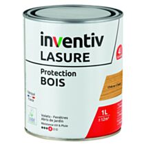 Lasure 4 ans chêne clair 1 L - INVENTIV