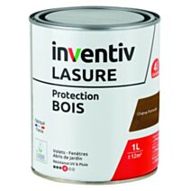 Lasure 4 ans Chêne Foncé 1L - INVENTIV