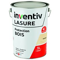 Lasure 4 ans Incolore 5L - INVENTIV