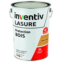 Lasure 4 ans Chêne Clair 5L - INVENTIV