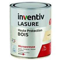 Lasure 8 ans incolore 1 L - INVENTIV