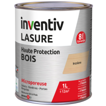Lasure 8 ans chêne moyen 1 L - INVENTIV