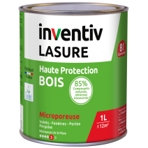 Lasure Bio 8 ans chêne Doré 1 L - INVENTIV