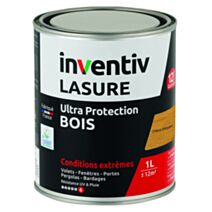 Lasure 12 ans chêne moyen 1 L - INVENTIV