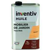 Huile mobilier extérieur incolore 1 L - INVENTIV
