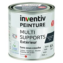 Peinture Extérieure Bois Fer Plastique Anthracite Satiné 0,5L - INVENTIV