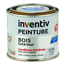 Peinture Extérieure Bois 10 ans Bleu De Bretagne Satin 0,125L - INVENTIV