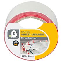 Ruban de signalisation 100 m x 50 mm - B RESIST