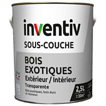 Sous-couche extérieur bois exotiques 2,5 L - INVENTIV