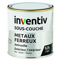 Sous-couche métaux ferreux 0,5 L - INVENTIV