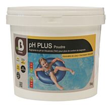 Poudre pH plus traitement piscine 5kg - B HOME