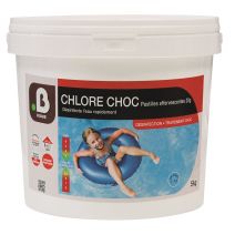 Pastilles effervescentes de 20gr Chlore Choc traitement piscine 5kg - B HOME