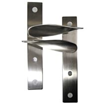 Poignées de porte à verrou spot zamak mat - MR BRICOLAGE