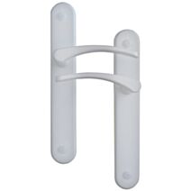 Poignées de porte bec de cane Ella blanc - MR BRICOLAGE