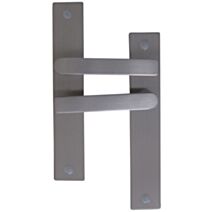 Poignées de porte bec de cane Cézar - MR BRICOLAGE