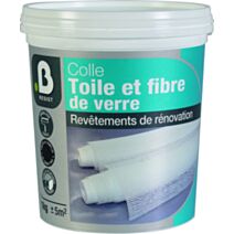 Colle toile de verre décoration 1kg - INVENTIV