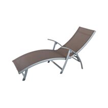 Bain de soleil Aluminium et Tixline Diego taupe - INVENTIV